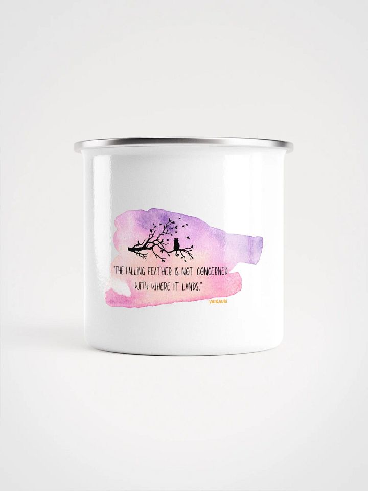 Vaikauri Cat Enamel Mug product image (1)