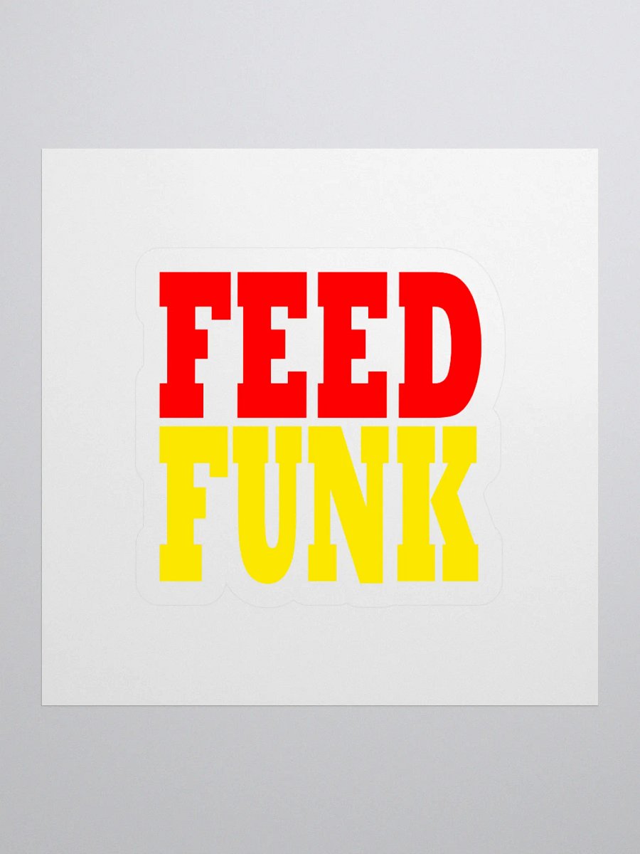 Feed Funkie Sticker product image (1)