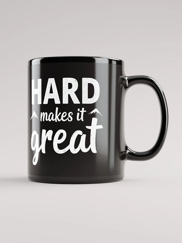 Unlock the Power of Perseverance with Tom Hanks’ Iconic Quote: If It Wasn’t Hard, Everyone Would Do It. It’s the Hard That Makes It Great. - Inspirational Mug for True Fans product image (1)