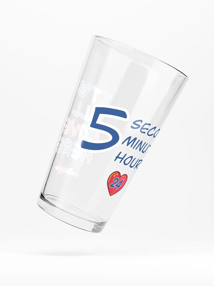 It's All Love Pint Glass product image (2)