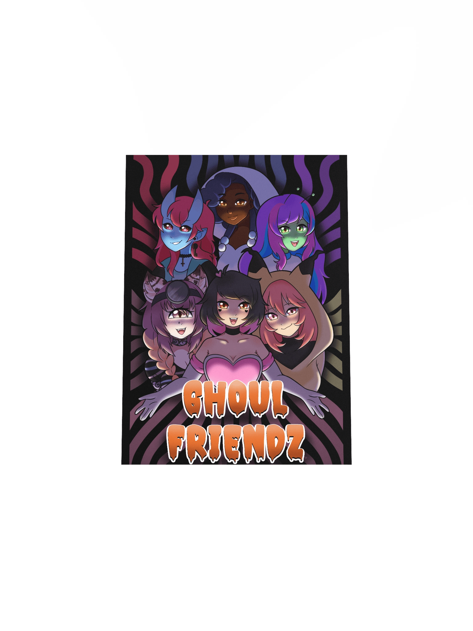 Ghoul Friendz [Poster - Orange Ver.] product image (16)