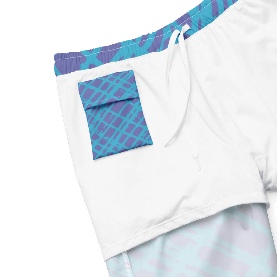 Woven Waves All-Over Swim Trunks product image (6)