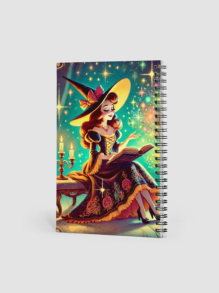 Magical Witch Halloween Spiral Notebook product image (2)