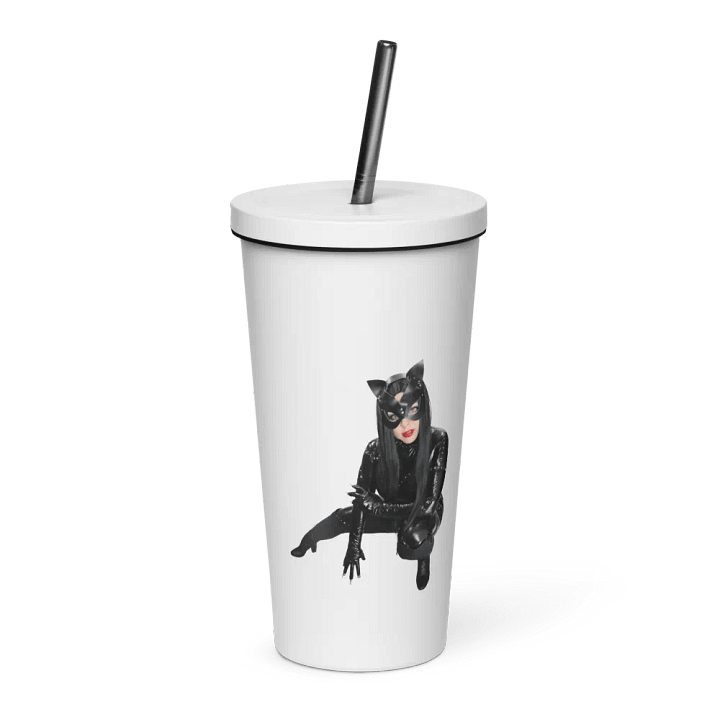Catwoman Insulated Tumbler w/ Straw product image (1)