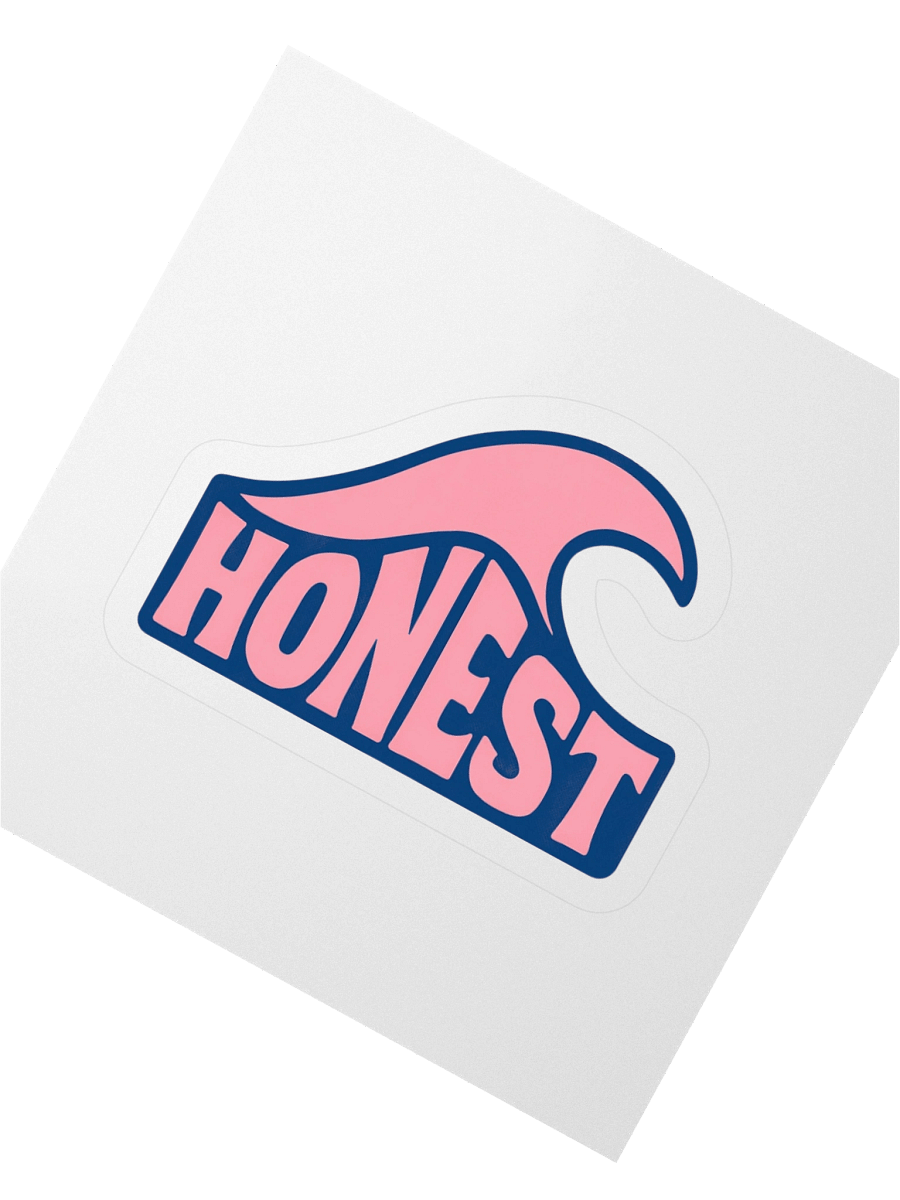 Honest Wave Sticker product image (2)