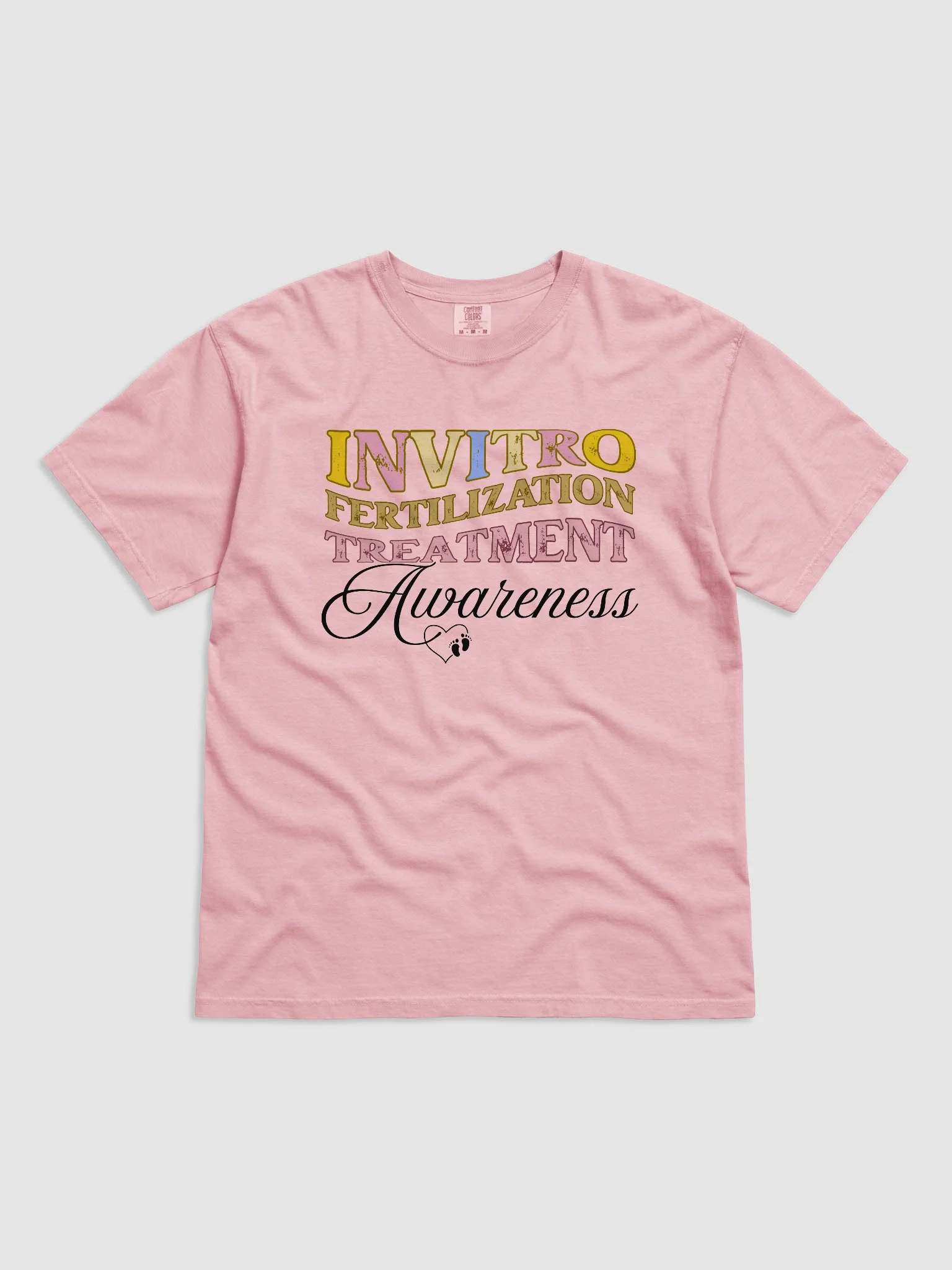 Invitro Fertilization Pregnancy Treatment Comfort Colors T-shirt product image (1)
