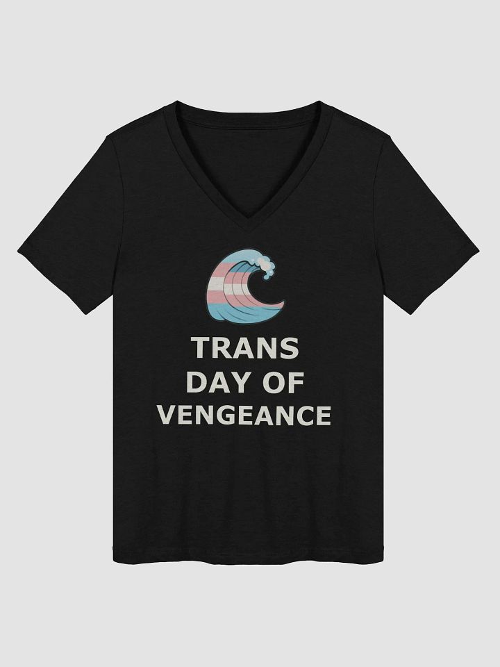 Trans Day of Vengeance Ladies V-Neck product image (2)