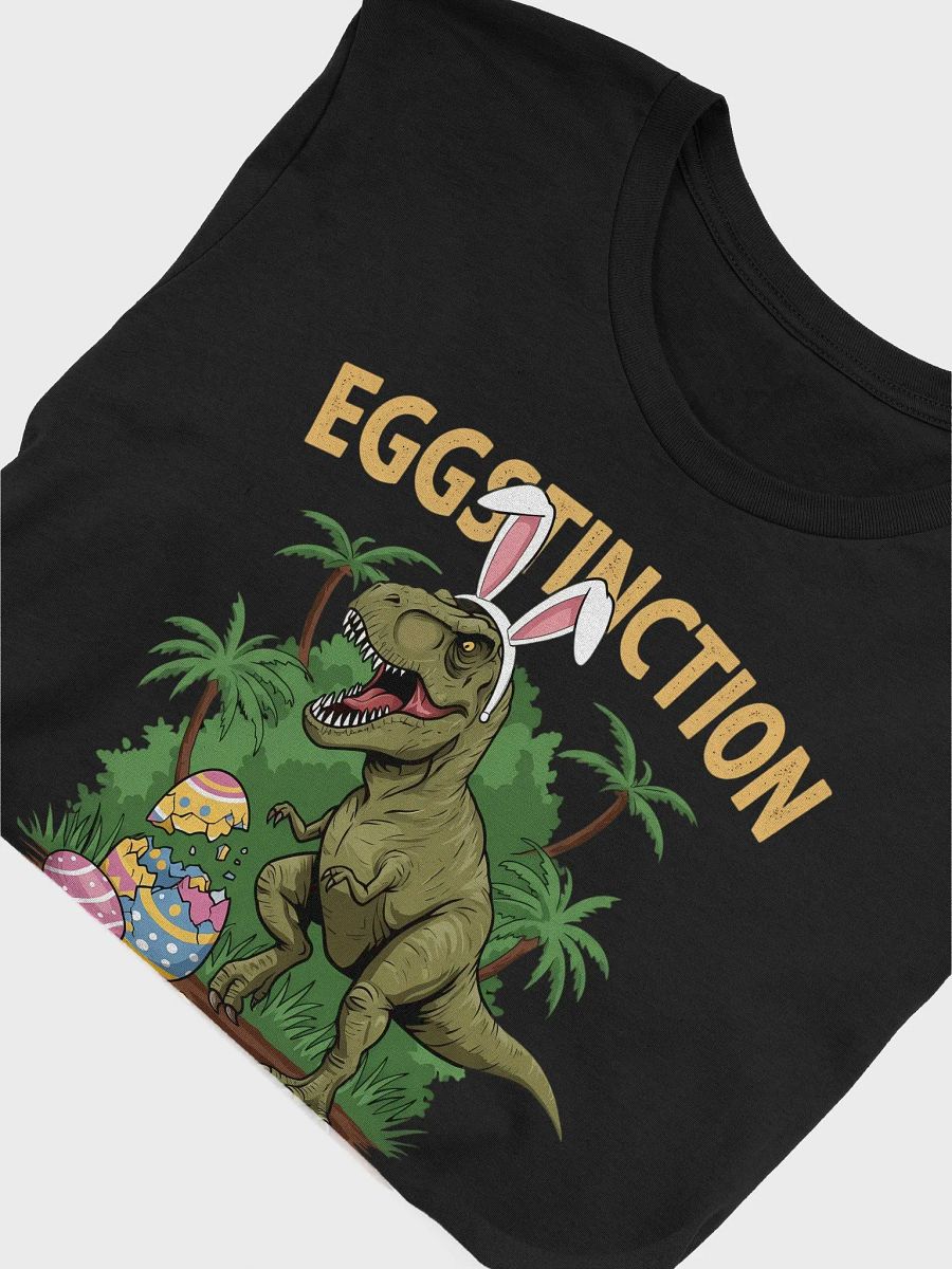 Funny Easter Dinosaur T-Shirt – Eggstinction Is Near product image (45)