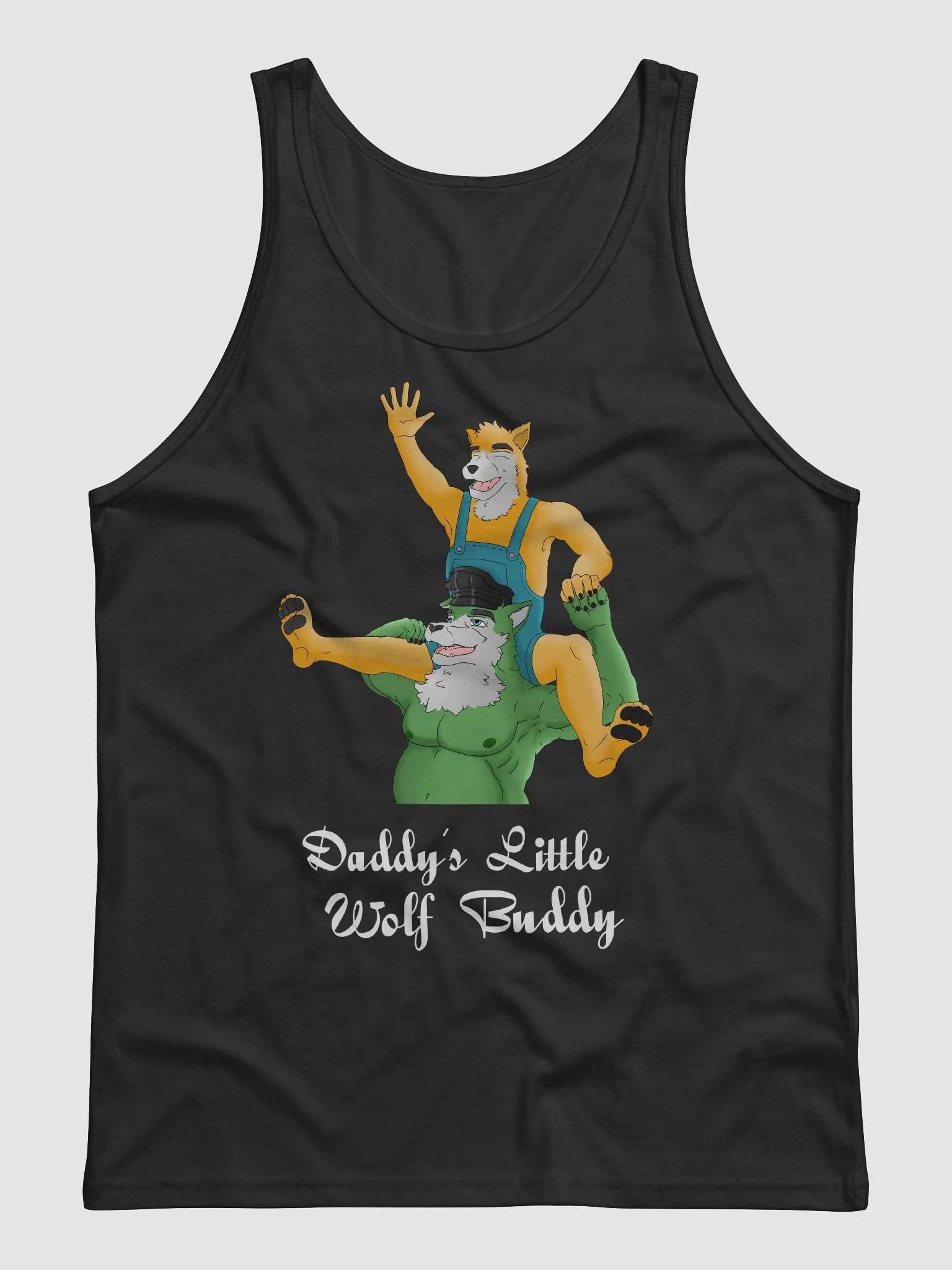 Daddys Little Wolf Buddy Tank Top product image (3)