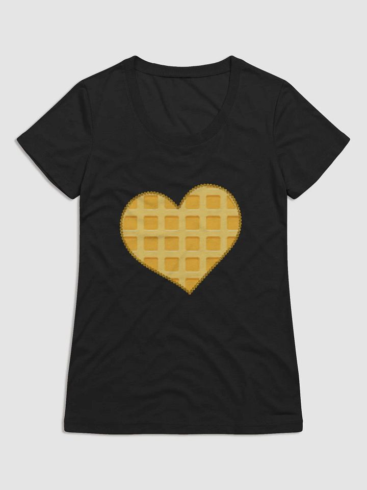 Waffle Logo Women's Fitted T-Shirt product image (1)