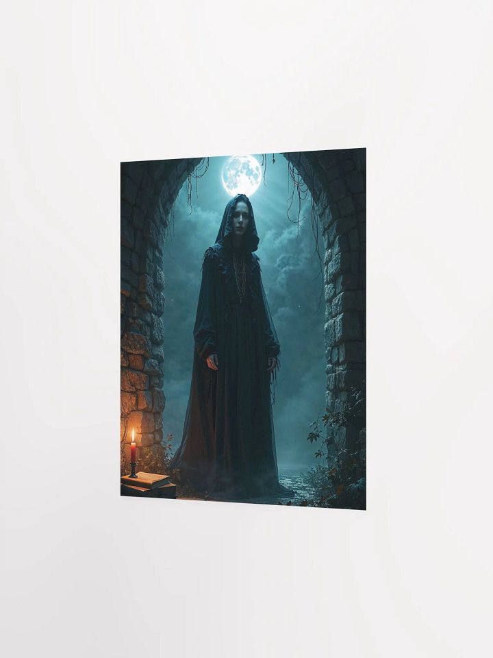 Moonlit Invocation Matte Poster product image (16)