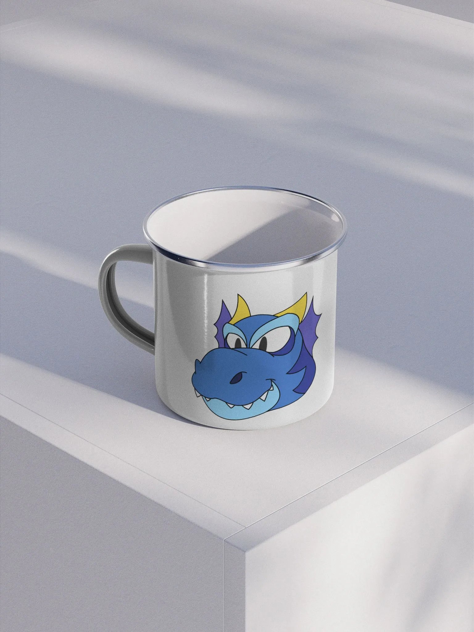 Happy Dragon Enamel Mug product image (1)