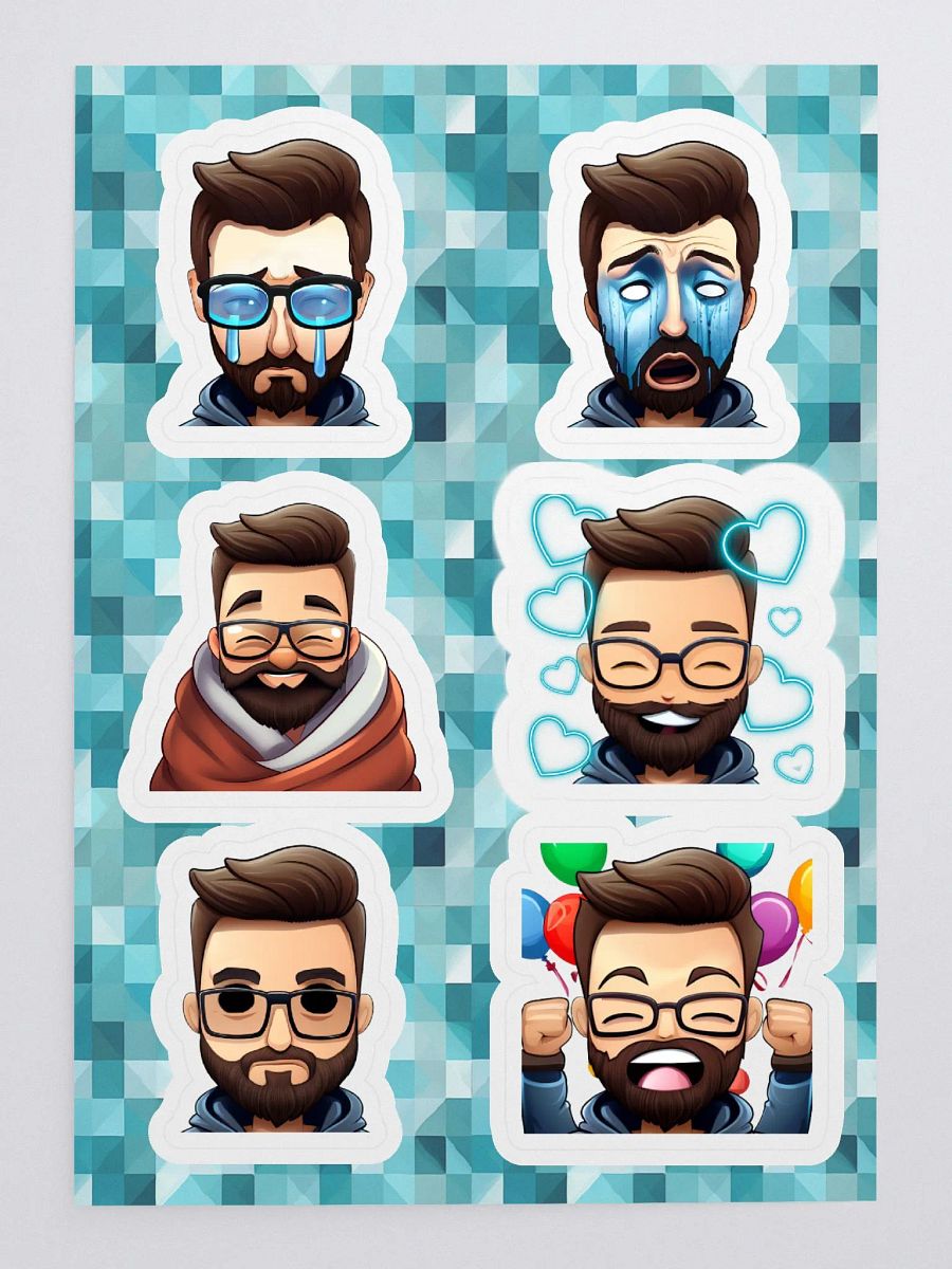 Funder Emotes Sticker Set #1 product image (3)