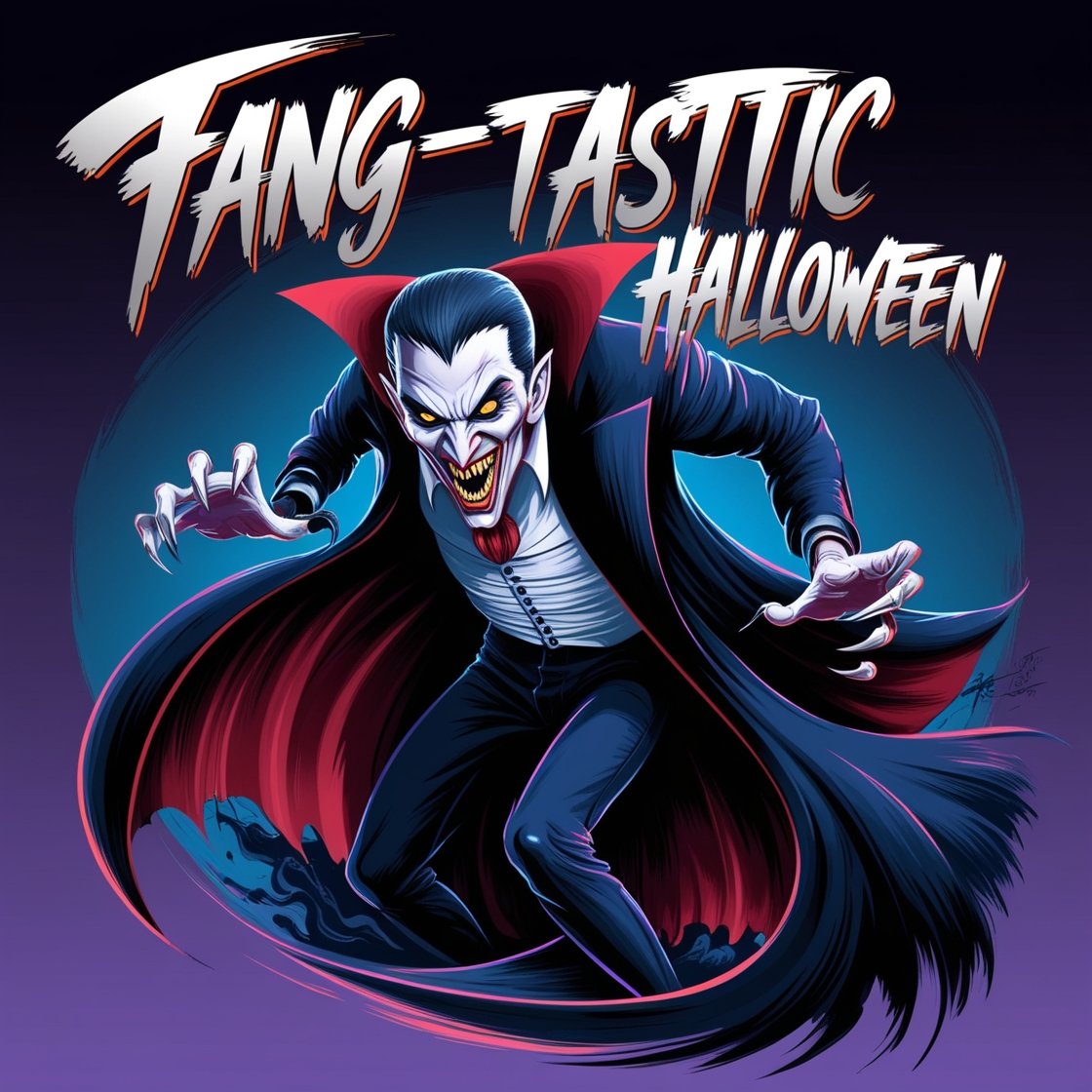 Halloween Fang Tasttic Vampire design product image (12)
