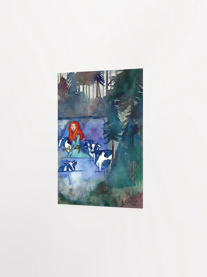 Vellamo And The Magic Cows Art Print product image (6)