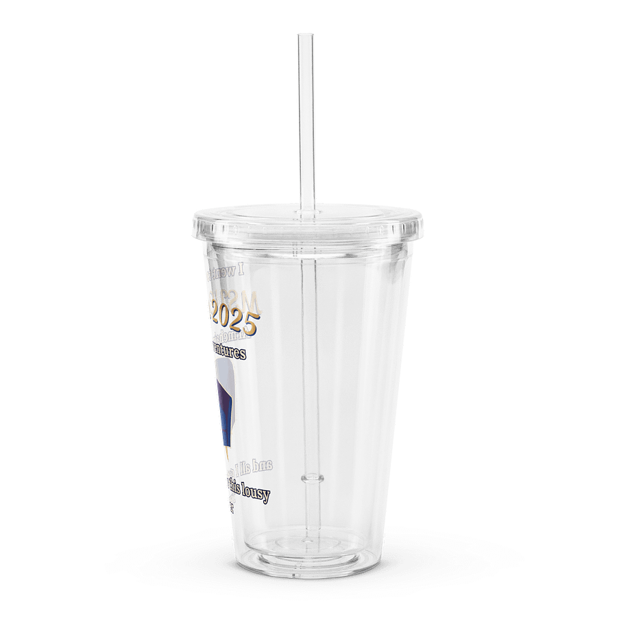 MSVCon 2025 Clear Plastic Tumbler with Straw product image (4)