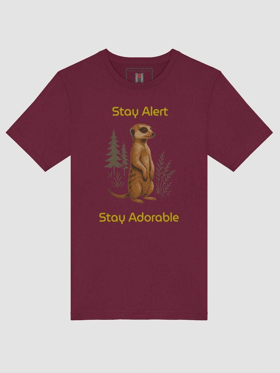 Stay Alert, Stay Adorable – Meerkat Tee product image (51)