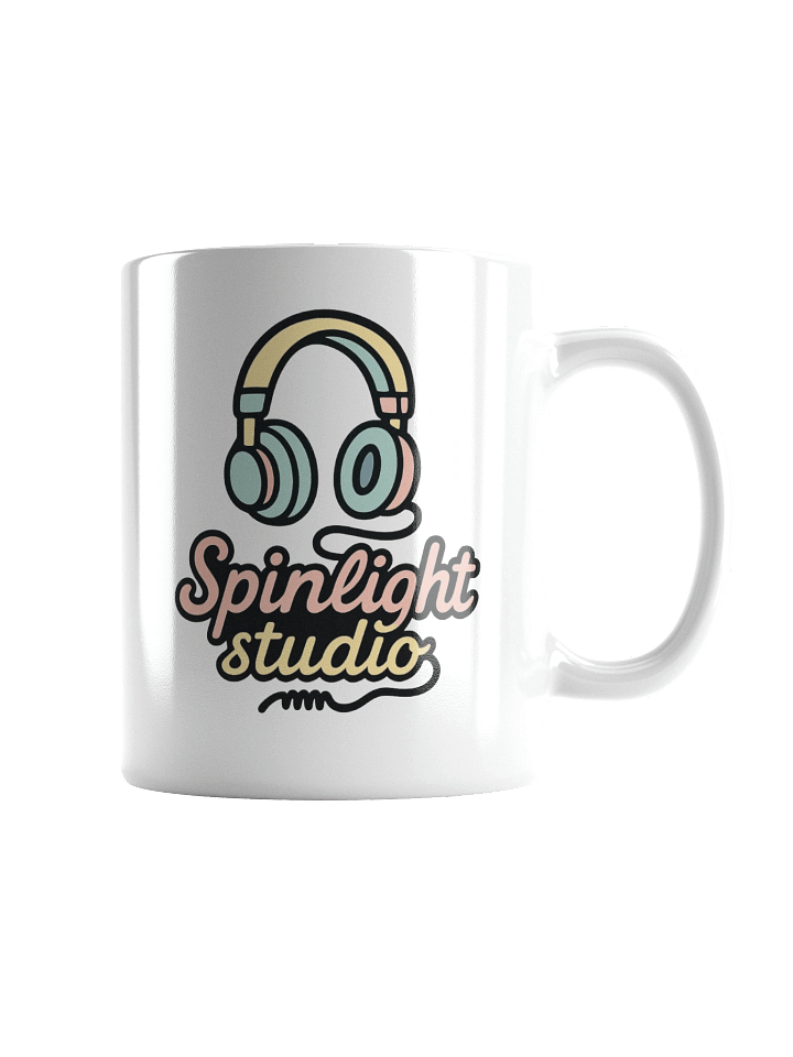 Retro Spinlight Mug (White) product image (1)