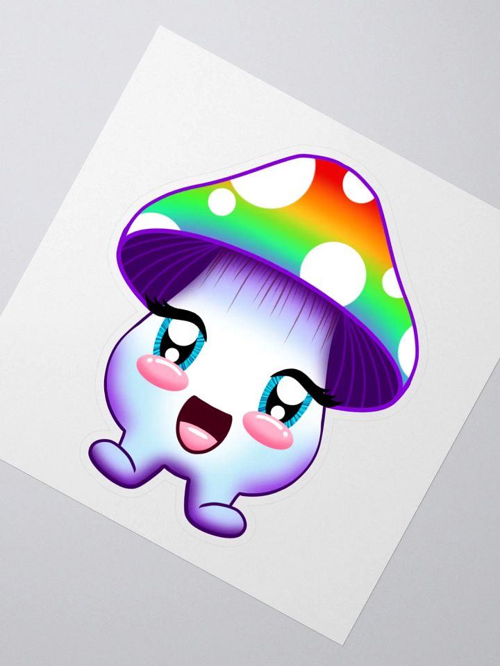 Rainbow Mushy Sticker product image (2)