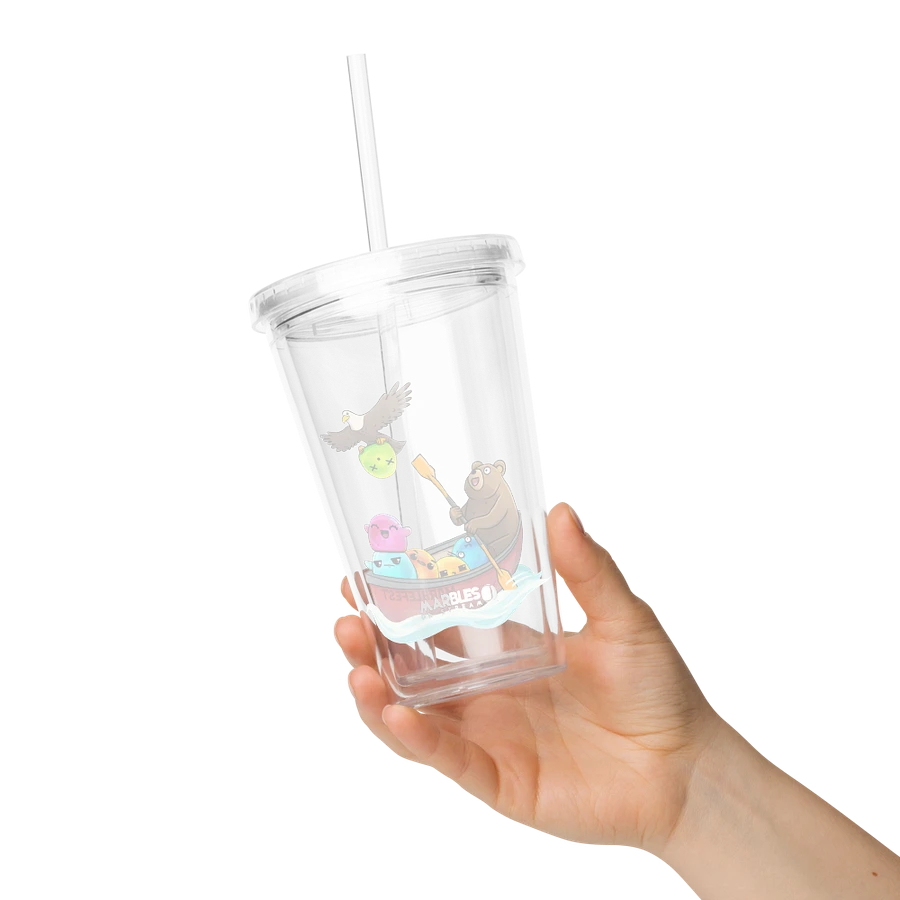 Marble Fest 54 - Double Wall Clear Plastic Tumbler product image (10)