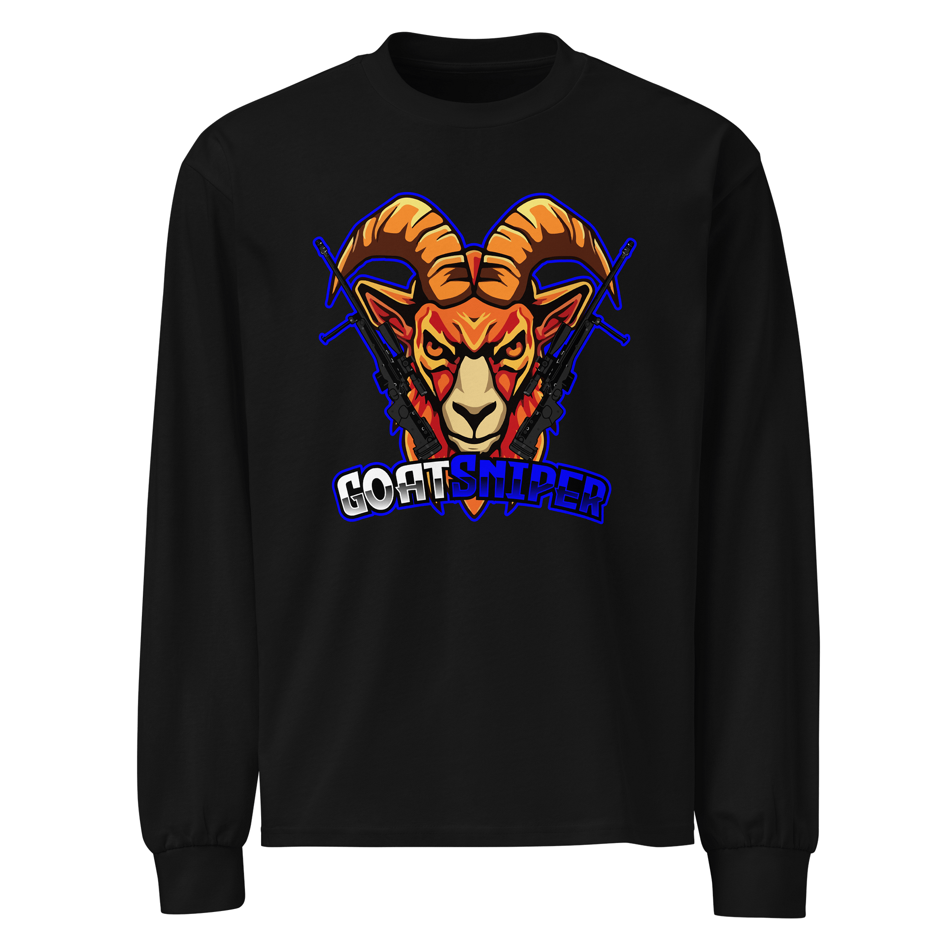 GOAT SNIPER Stylized Long Sleeve Shirt product image (1)
