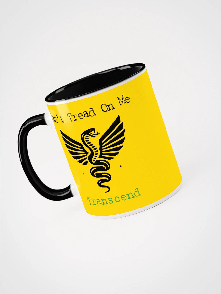 Can't Tread On Me Transcend (Black on Gold) Accent Mug product image (8)