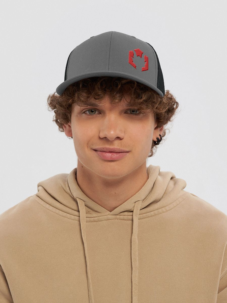 Dice Dragon Emblem Trucker Hat product image (5)