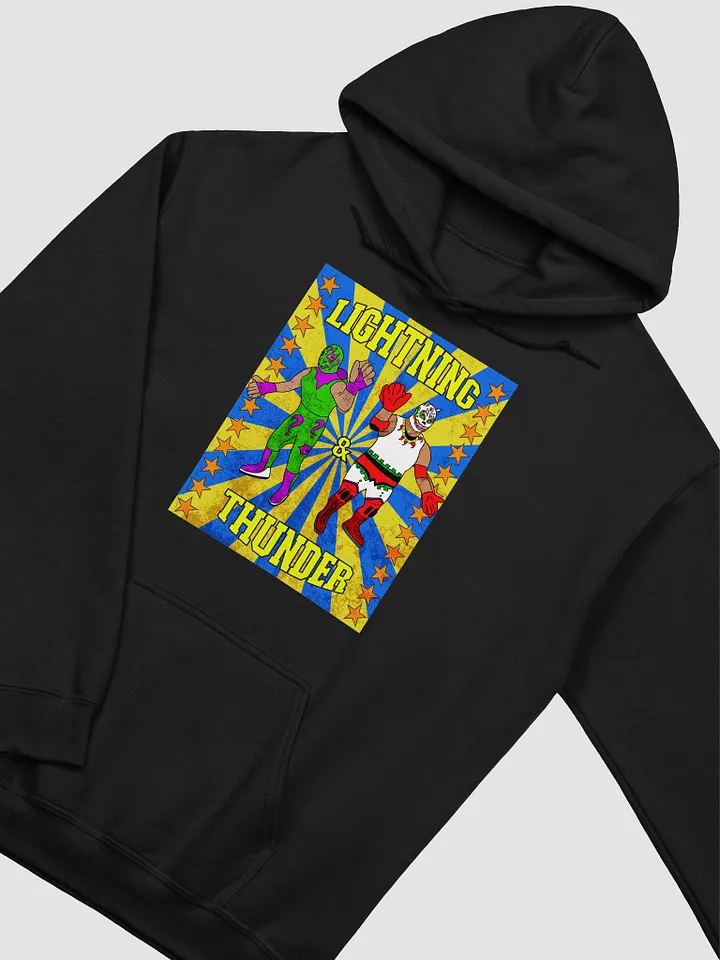 Lightning & Thunder Lucha Figures Hoodie product image (15)