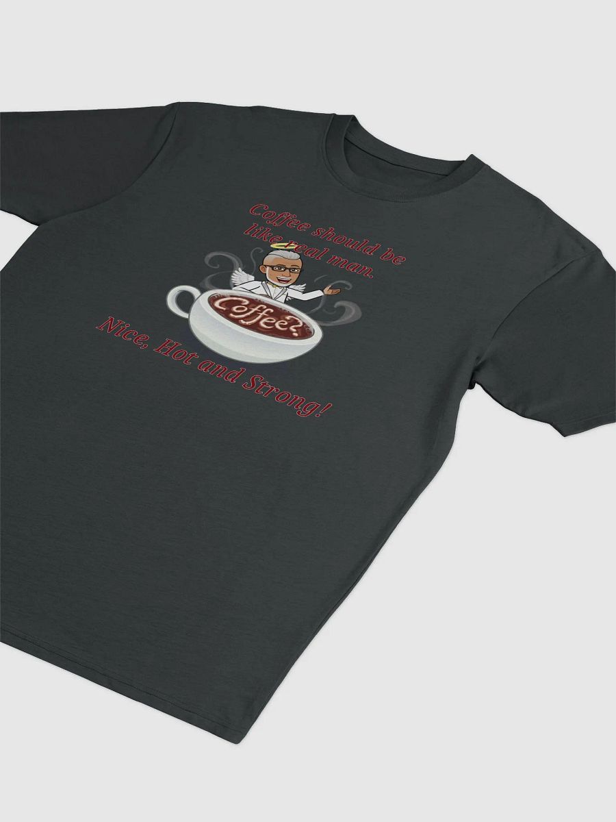 Nice, Hot, and Strong! Coffee Cartoon Men's Tee product image (3)