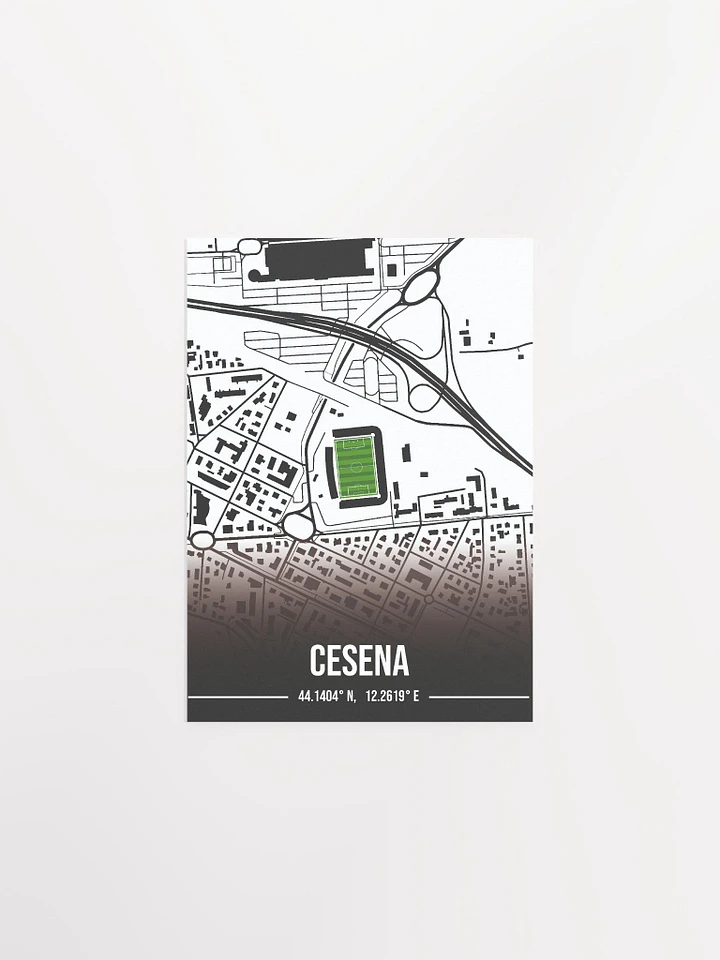 Cesena Stadium Map Design Poster product image (1)