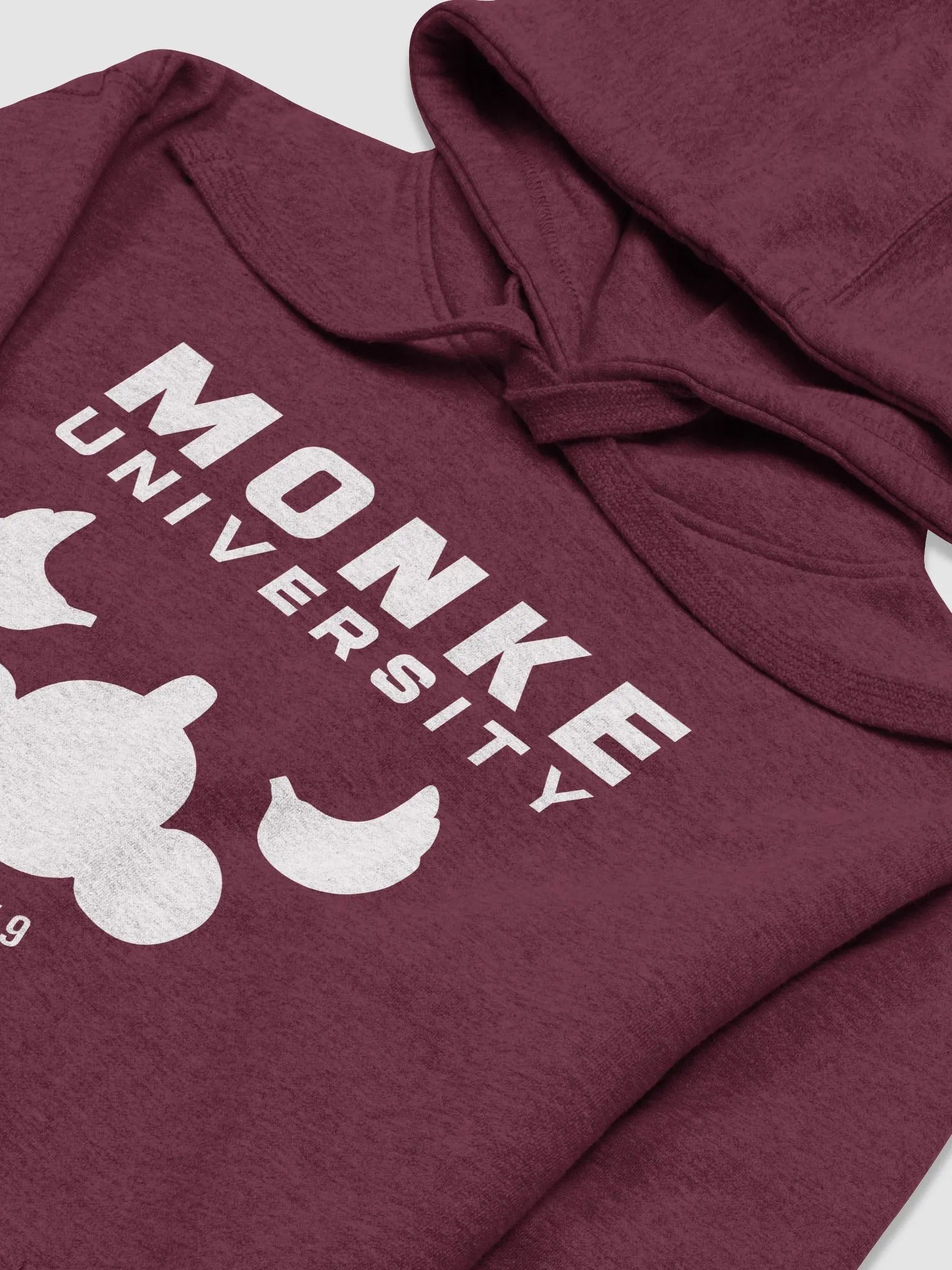 Monke University Print Hoodie product image (5)