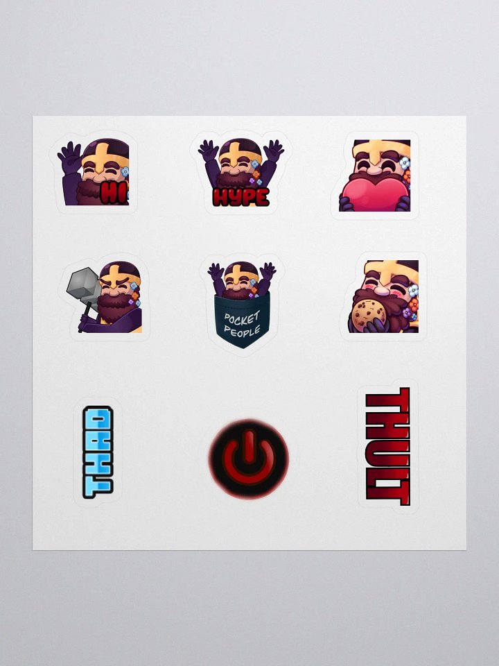 Thad Emote Pack product image (1)