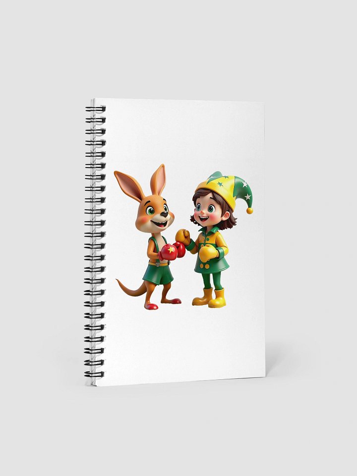 JessyJesty “KangaJoy” Kangaroo Spiral Notebook product image (1)
