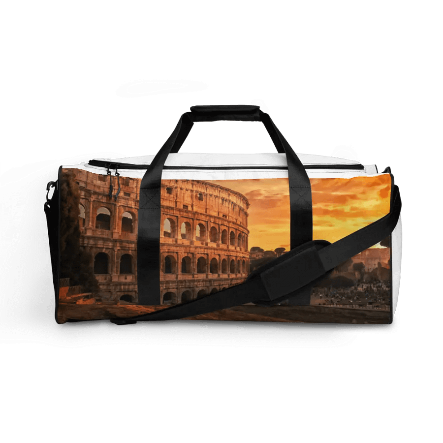 Sunset Spectacle All-Over Print Duffle Bag product image (1)