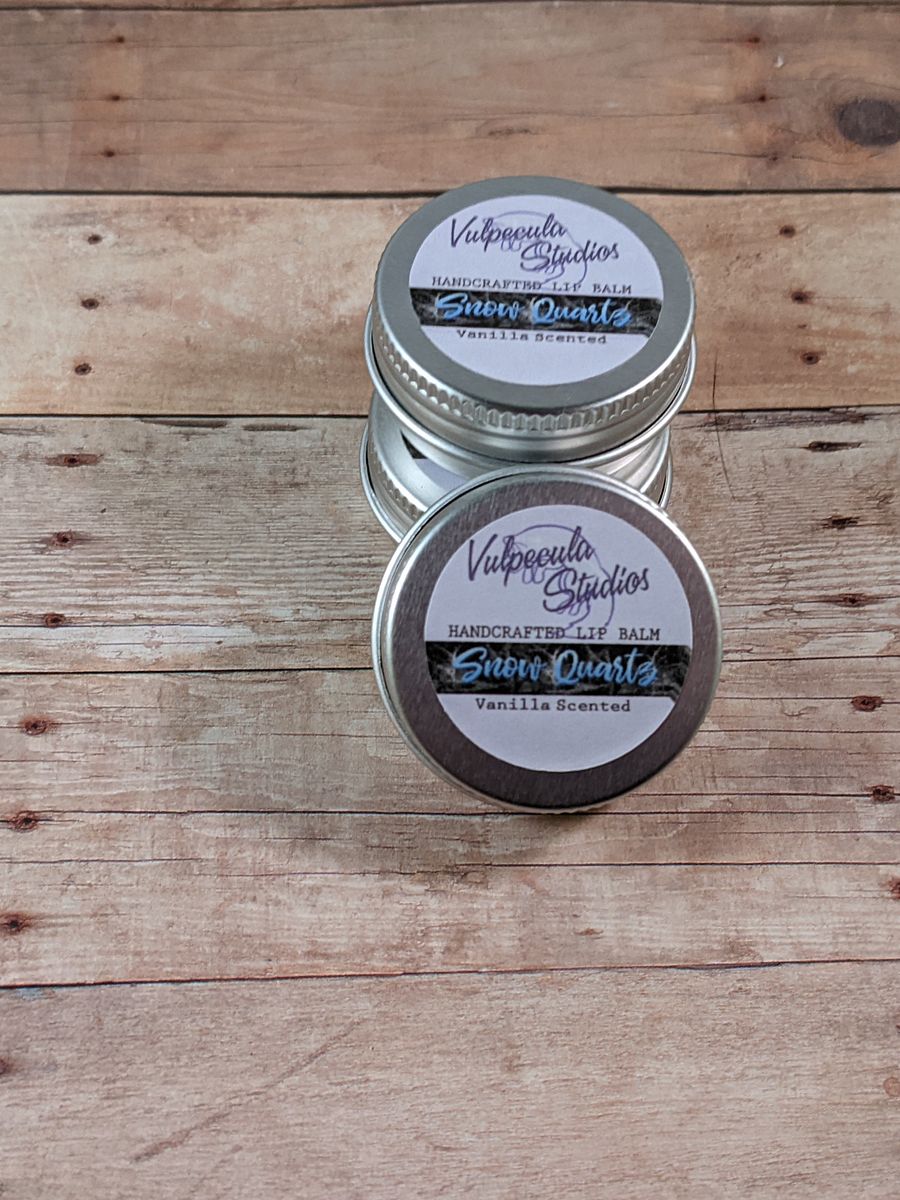 Snow Quartz Handmade Lip Balm product image (1)