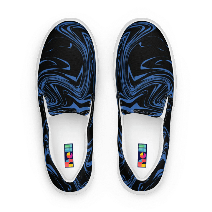 Whirlwind Blue Women's Slip-On Shoes product image (1)