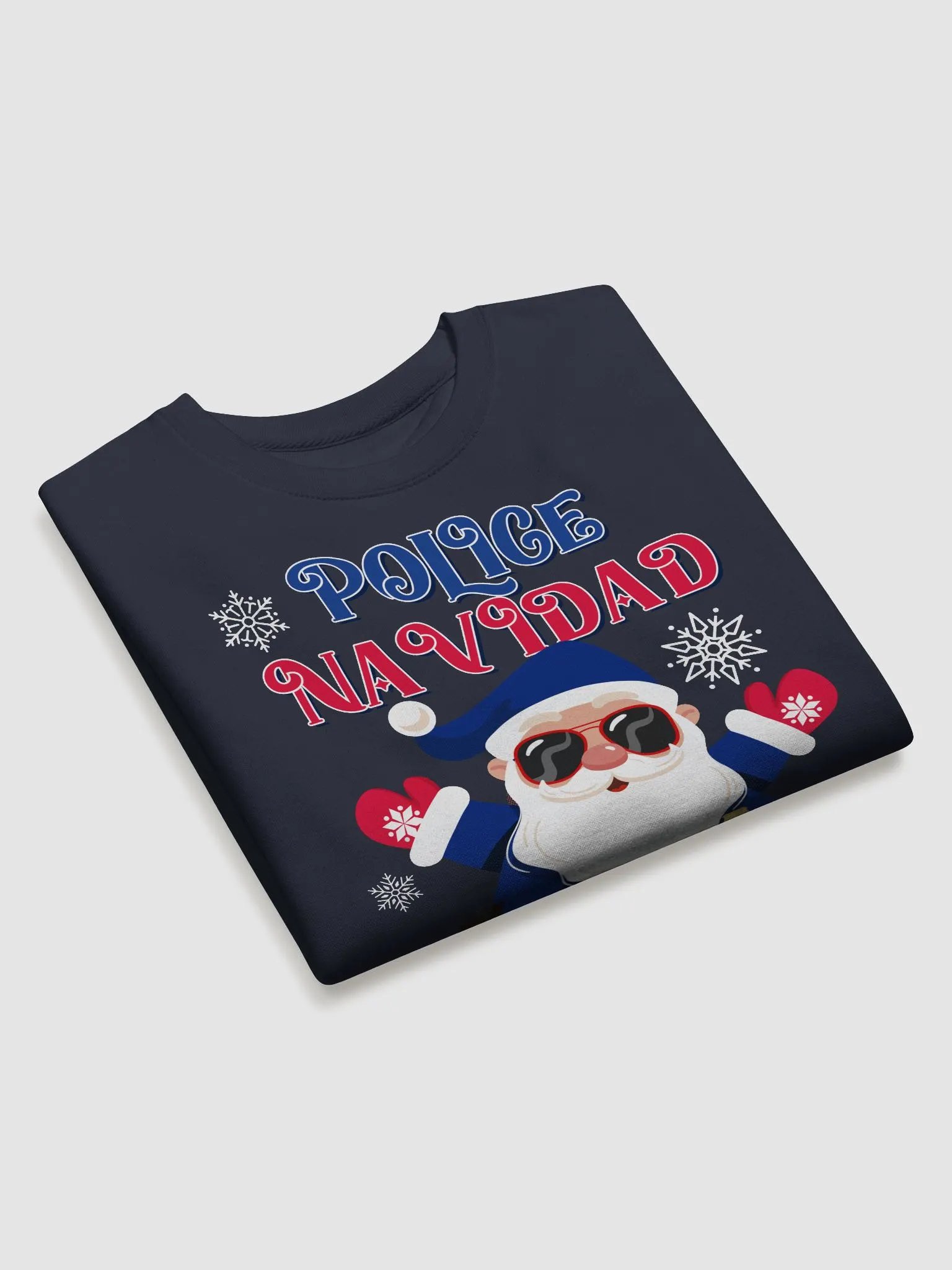 Police Navidad Christmas Sweatshirt product image (11)