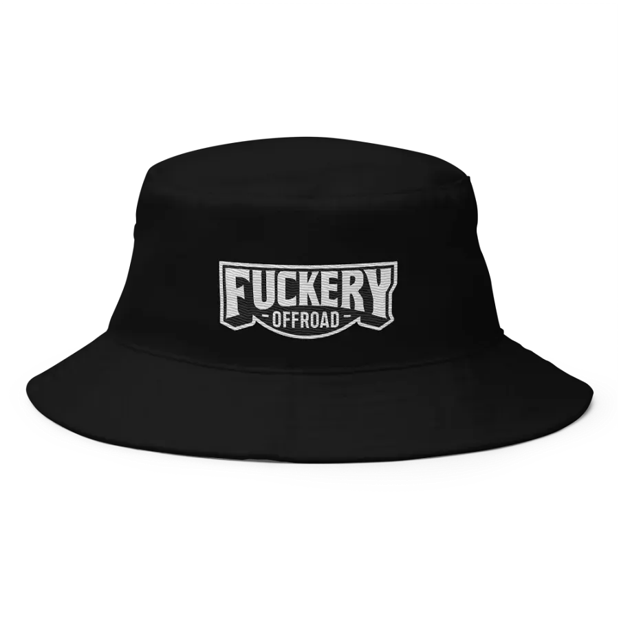 Bucket Hat with Fuckery Text Logo product image (1)