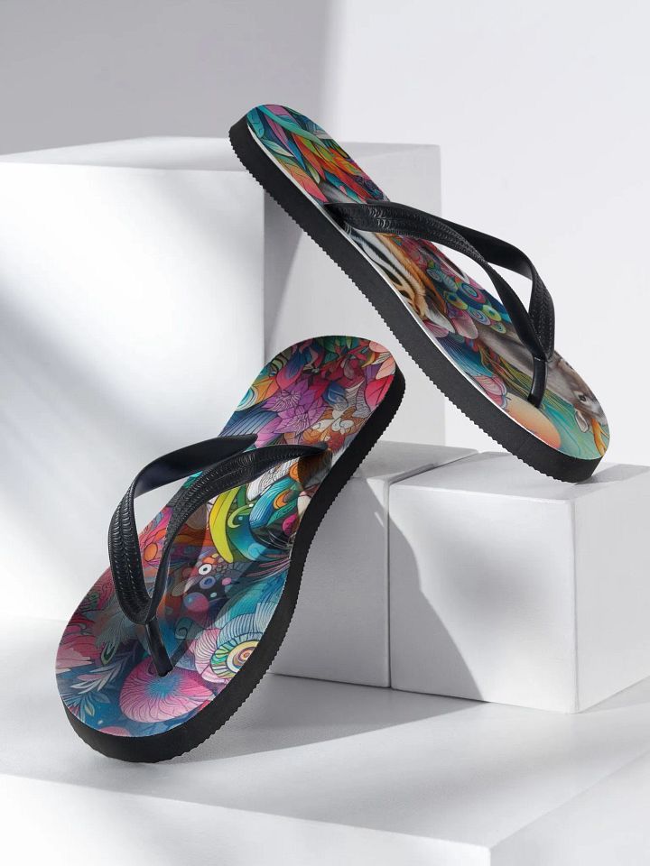 Flip-Flops - Colorful Graffiti Design product image (2)