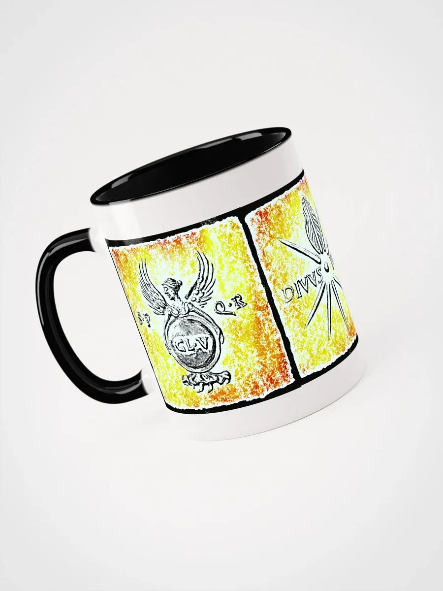 SPQR Legionary Standards and Julius Caesar's Comet Roman Art 1 Century BC, Coffee & Tea Mug With Black Color Inside product image (3)