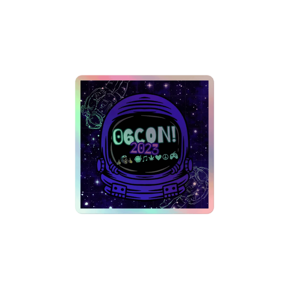 06CON EXCLUSIVE HOLO STICKER product image (1)