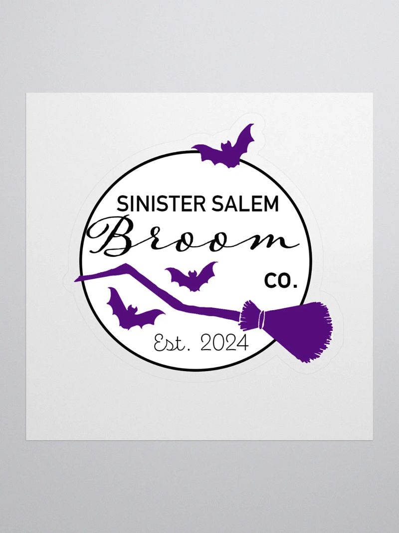 SinisterSalem Broom Co. Stickers