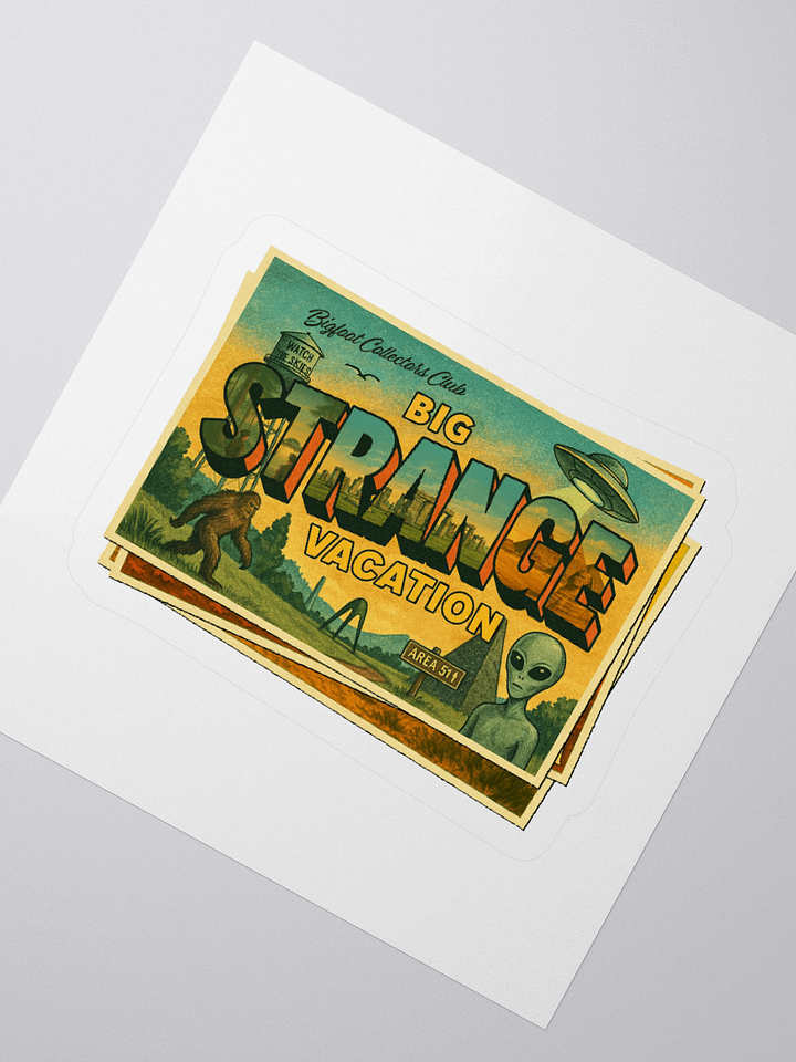 Bigs Strange Vacation Sticker product image (2)