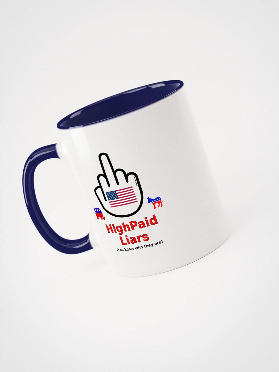 Two-tone Ceramic Mug-MisterFinger-Liars-B product image (36)