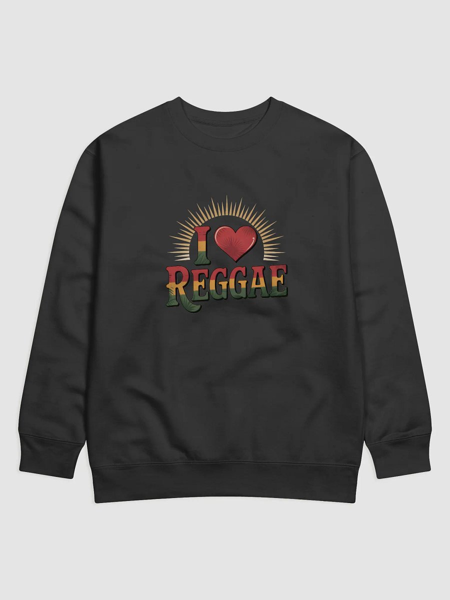 Reggae Heartbeat Premium Sweatshirt product image (1)