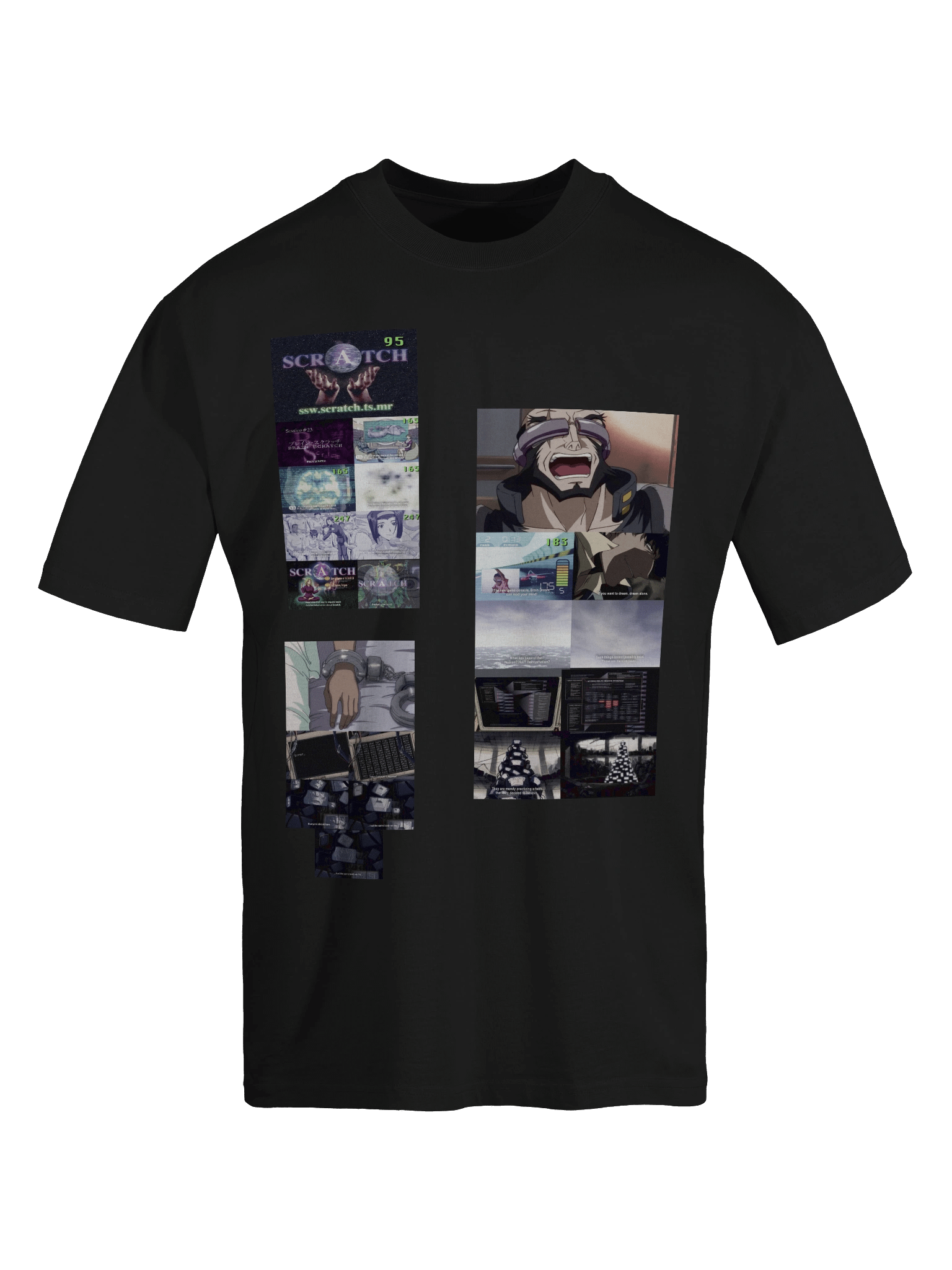 cowboy bebop session 23 brain scratch tee shirt product image (6)