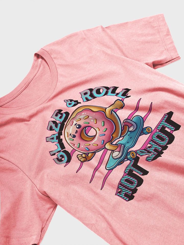 Glaze And Roll Hot Shot Skater Doughnut Tee product image (38)