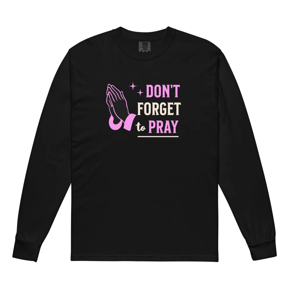 Pray Without Ceasing Long Sleeve Shirt product image (2)