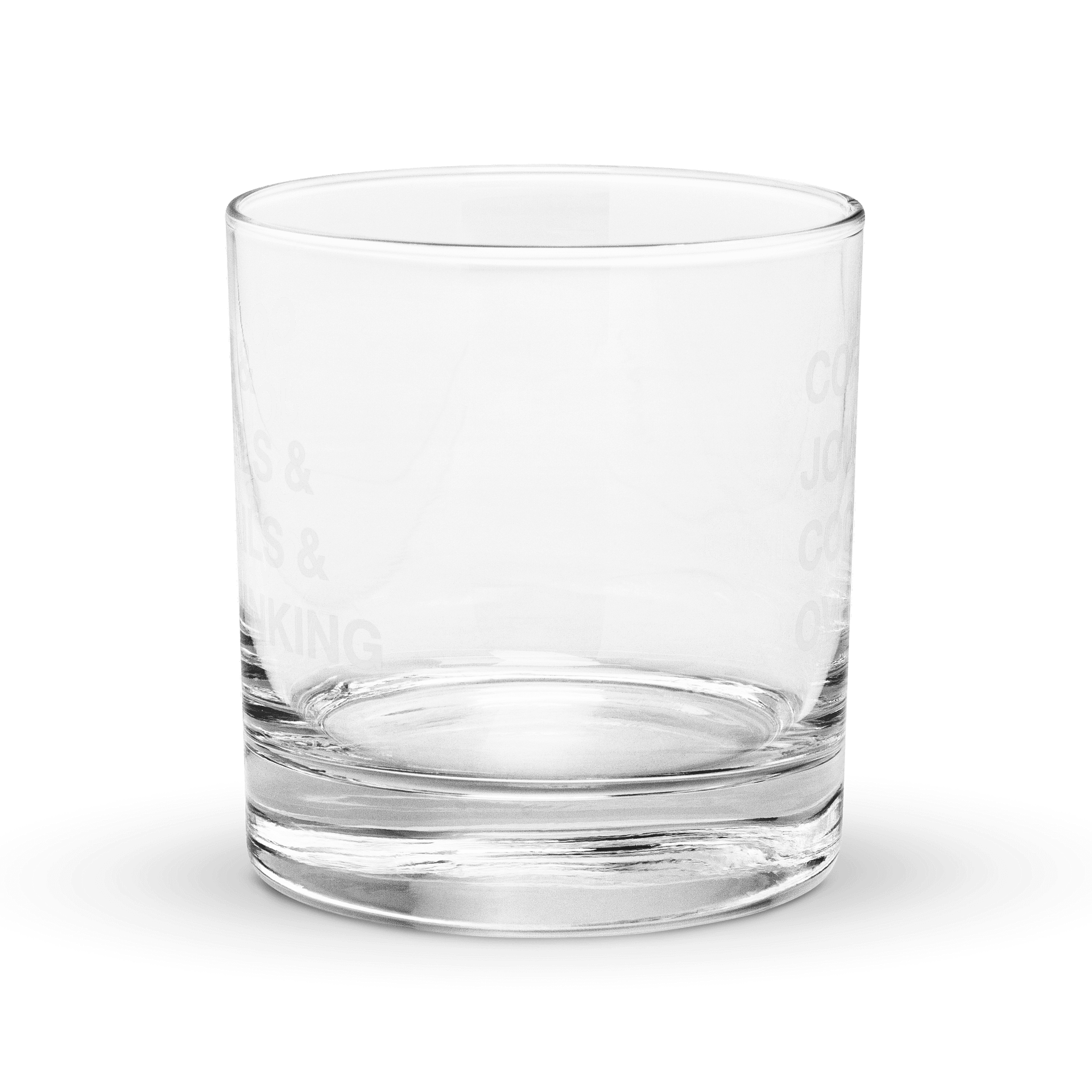Rocks Glass for Overthinking product image (1)