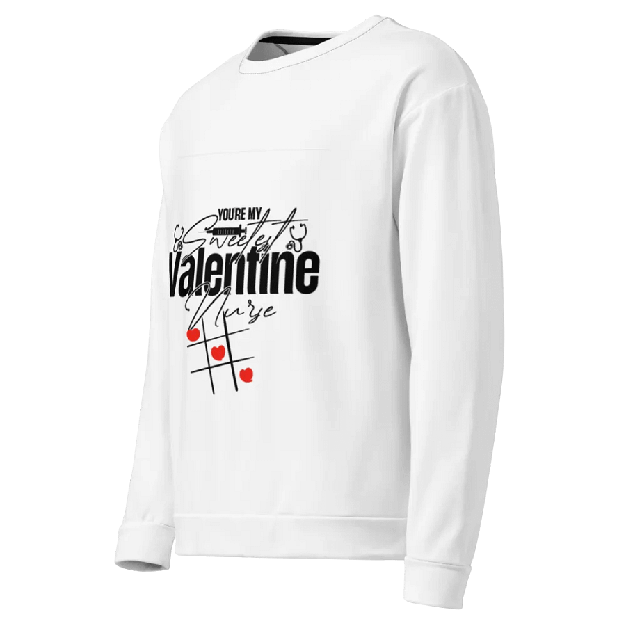 Sweetest Valentine Nurse All-Over Sweatshirt product image (3)